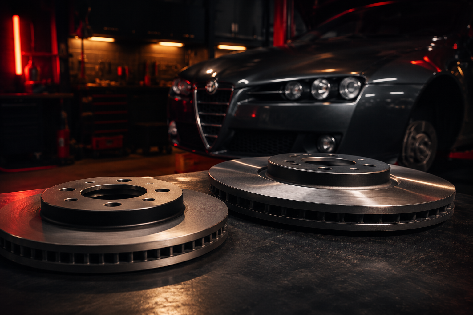 Disques de frein Alfa Romeo 159 - 305 mm ou 330 mm selon la version