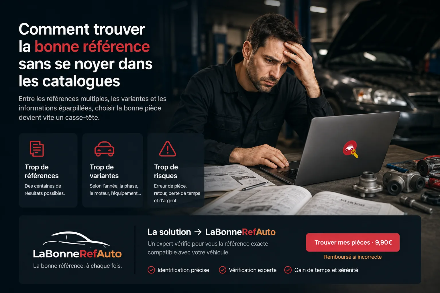Comment trouver la bonne référence sans se noyer dans les catalogues - LaBonneRefAuto